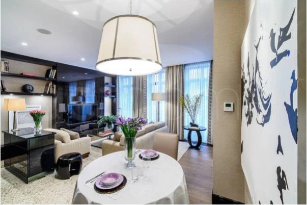 Продажа квартиры площадью 177 м² 5 этаж в Virgin House по адресу Остоженка, 1-й Зачатьевский пер., вл. 8